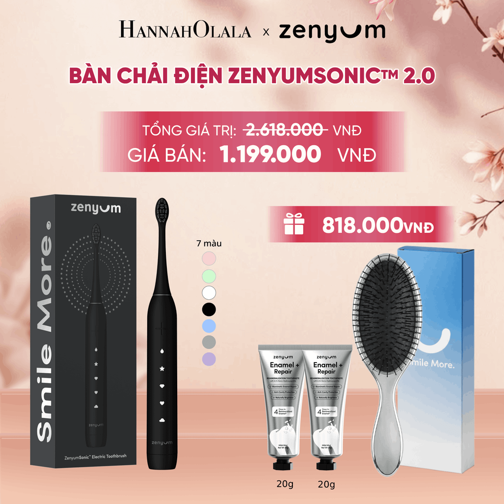  BÀN CHẢI ĐIỆN ZENYUM SONIC 2.0 - A853 
