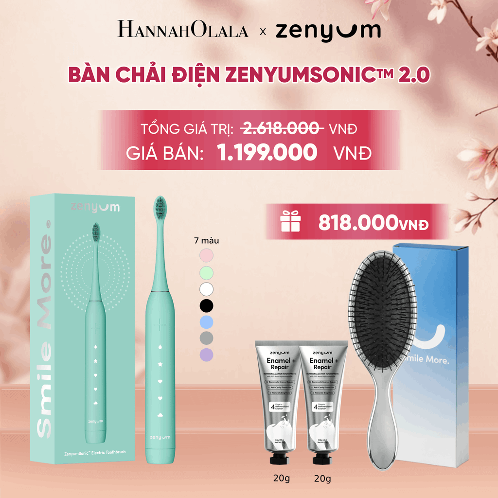 BÀN CHẢI ĐIỆN ZENYUM SONIC 2.0 - A853 