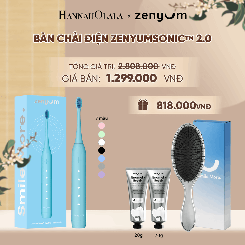  BÀN CHẢI ĐIỆN ZENYUM SONIC 2.0 - A1730 