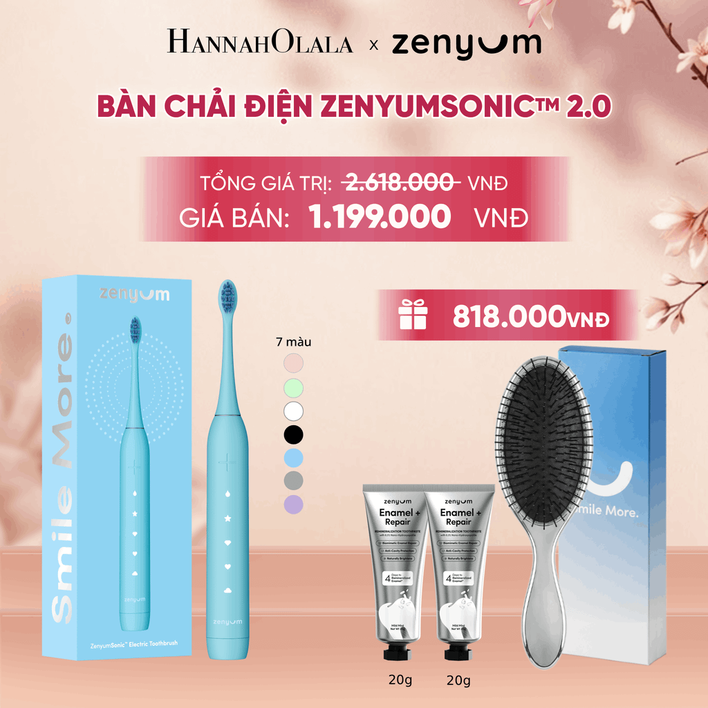  BÀN CHẢI ĐIỆN ZENYUM SONIC 2.0 - A853 