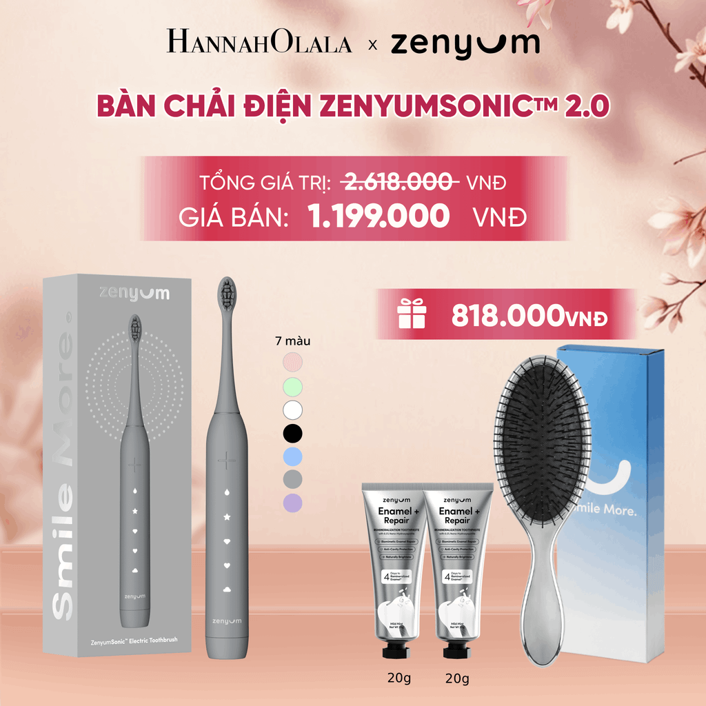  BÀN CHẢI ĐIỆN ZENYUM SONIC 2.0 - A853 
