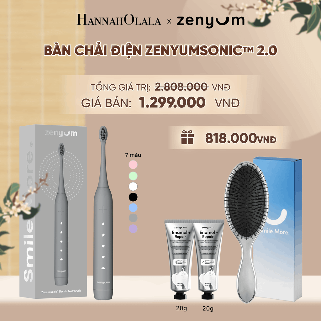  BÀN CHẢI ĐIỆN ZENYUM SONIC 2.0 - A1730 