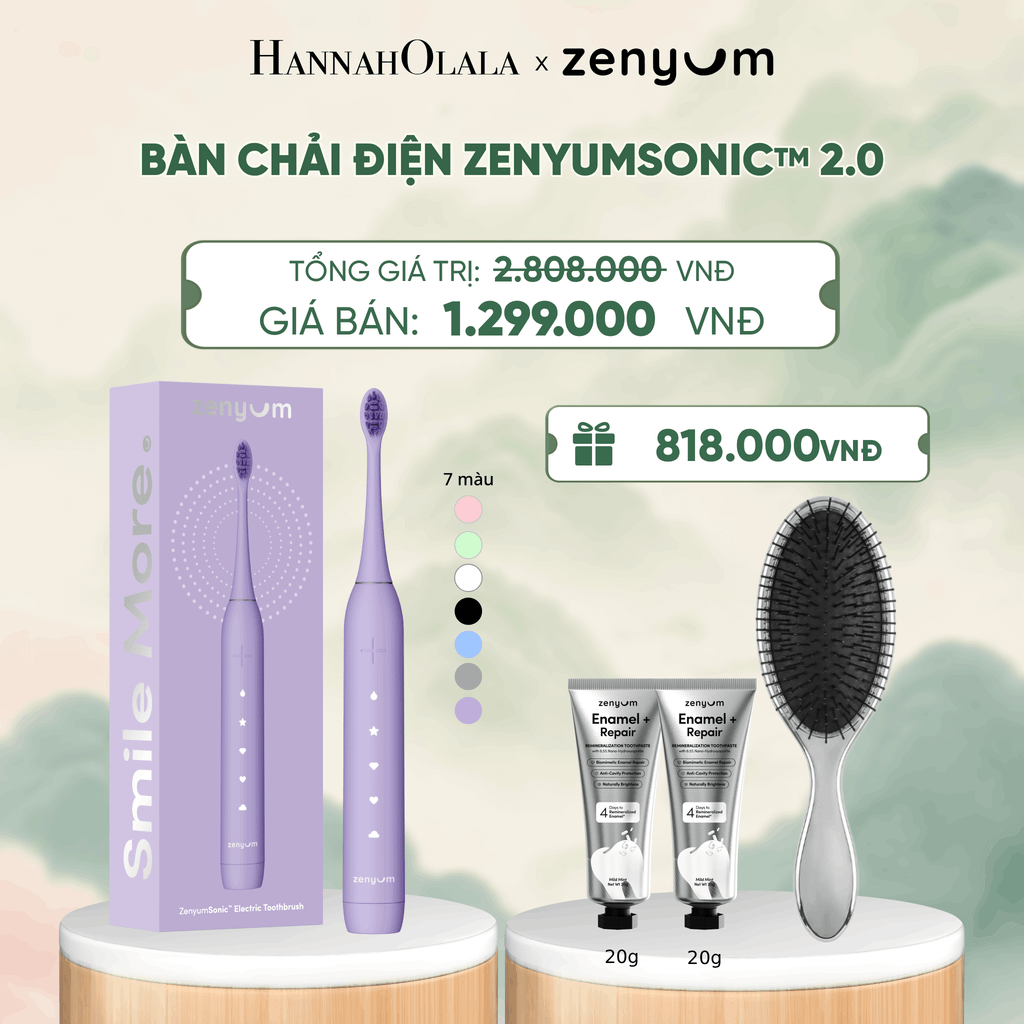  BÀN CHẢI ĐIỆN ZENYUM SONIC 2.0 - A321 