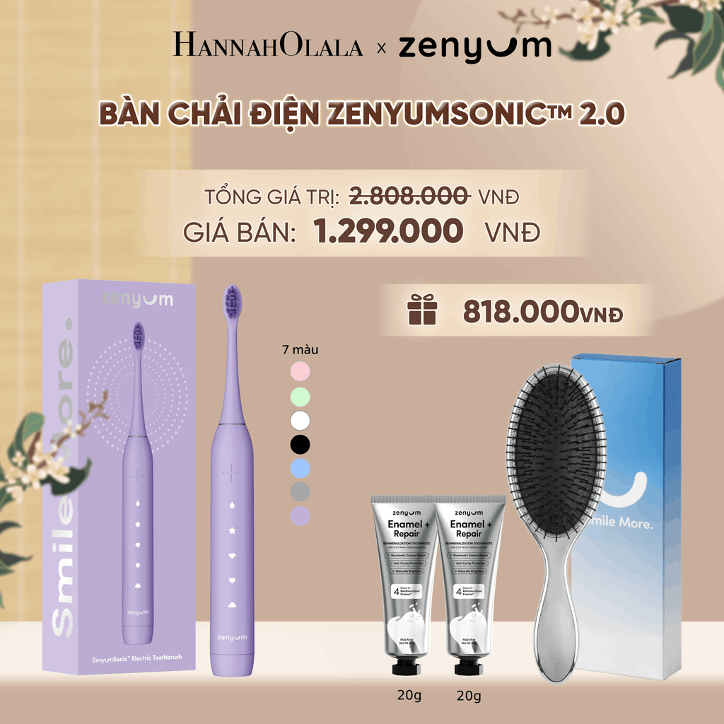  BÀN CHẢI ĐIỆN ZENYUM SONIC 2.0 - A1730 