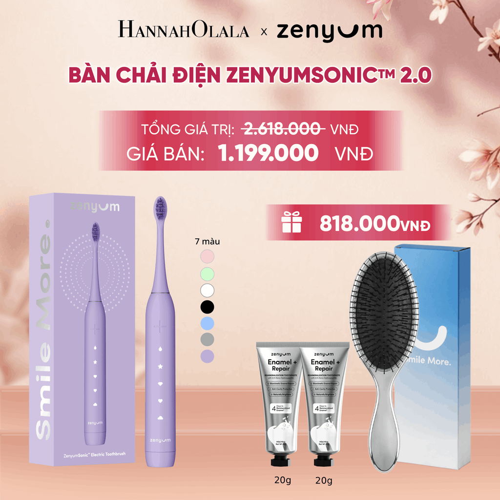  BÀN CHẢI ĐIỆN ZENYUM SONIC 2.0 - A853 