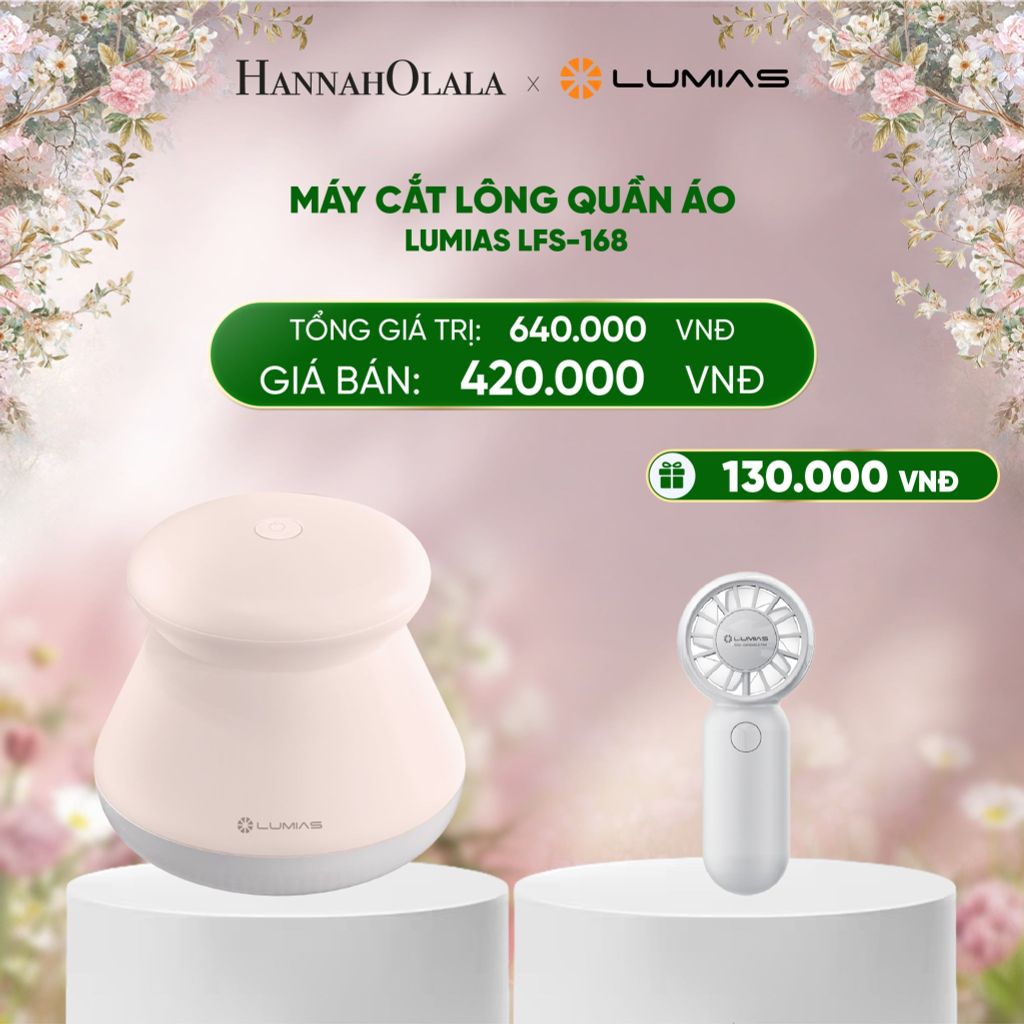  E794_DEAL 3: MÁY CẮT LÔNG QUẦN ÁO LUMIAS LFS-168 