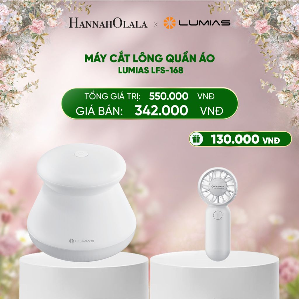  E794_DEAL 3: MÁY CẮT LÔNG QUẦN ÁO LUMIAS LFS-168 