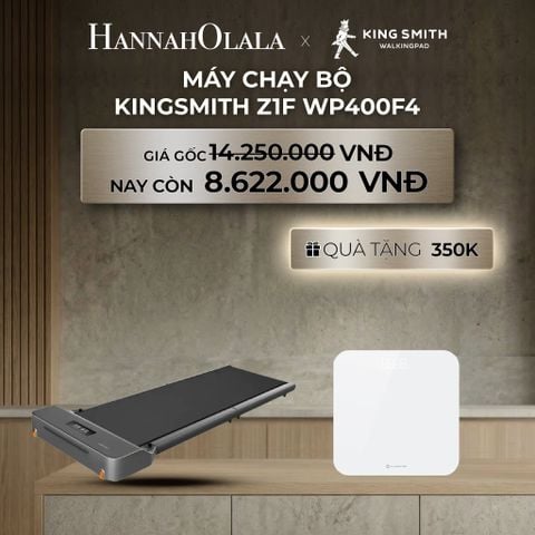  DEAL 3: MÁY CHẠY BỘ KINGSMITH Z1F WP400F4 