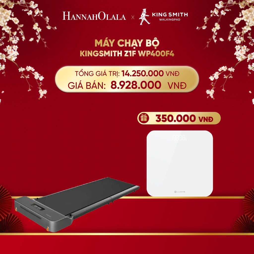  A125_DEAL 3: MÁY CHẠY BỘ KINGSMITH Z1F WP400F4 