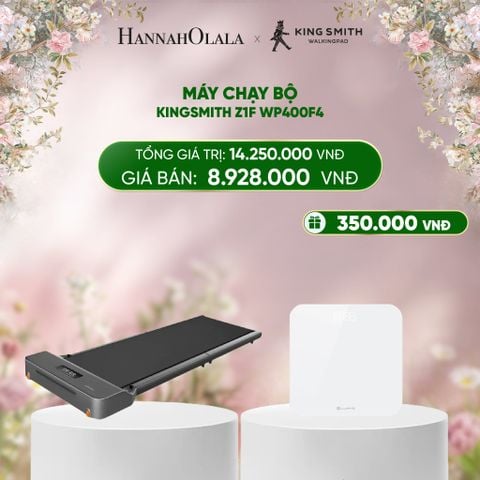  DEAL 3: MÁY CHẠY BỘ KINGSMITH Z1F WP400F4 