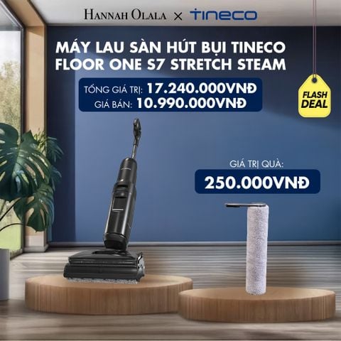  MÁY LAU SÀN HÚT BỤI TINECO FLOOR ONE S7 STRETCH STEAM - DEAL 3 