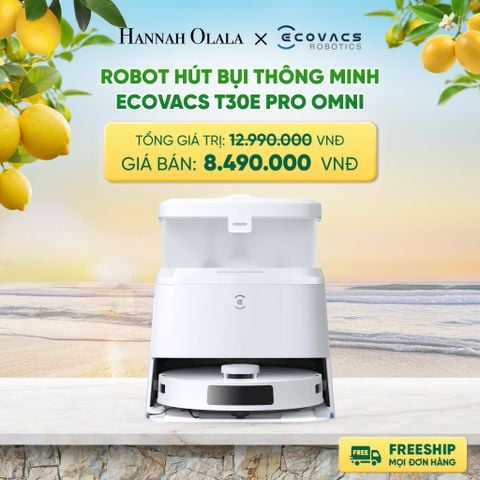  ROBOT HÚT BỤI THÔNG MINH ECOVACS T30E PRO OMNI DEAL 3: 