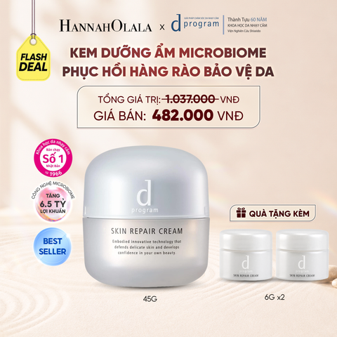  KEM DƯỠNG ẨM VÀ PHỤC HỒI DA D PROGRAM SKIN REPAIR CREAM 45G - DEAL 3.1 