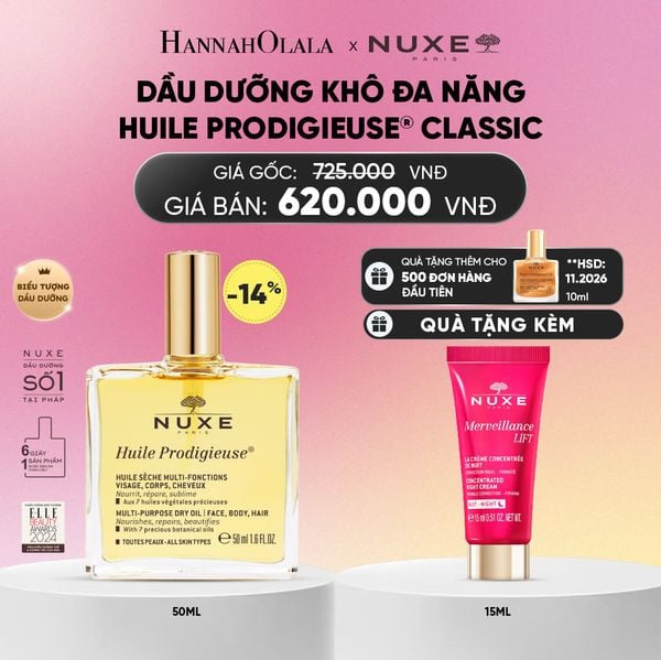  DẦU DƯỠNG KHÔ ĐA NĂNG NUXE HUILE PRODIGIEUSE® 50ML (CHỌN HƯƠNG)_A903 