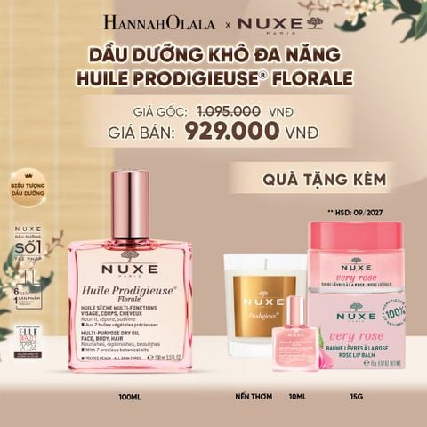 DẦU DƯỠNG KHÔ ĐA NĂNG NUXE HUILE PRODIGIEUSE® 100ML (CHỌN HƯƠNG) - A5055 