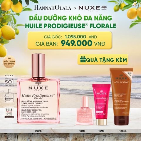  DẦU DƯỠNG KHÔ ĐA NĂNG NUXE HUILE PRODIGIEUSE® 100ML (CHỌN HƯƠNG) 
