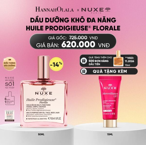  DẦU DƯỠNG KHÔ ĐA NĂNG NUXE HUILE PRODIGIEUSE® 50ML (CHỌN HƯƠNG)_A903 