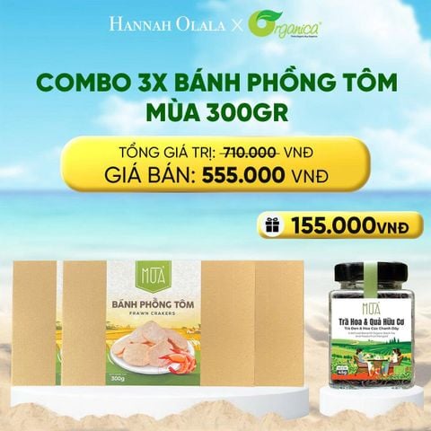  DEAL 30: BÁNH PHỒNG TÔM MÙA 300GR 