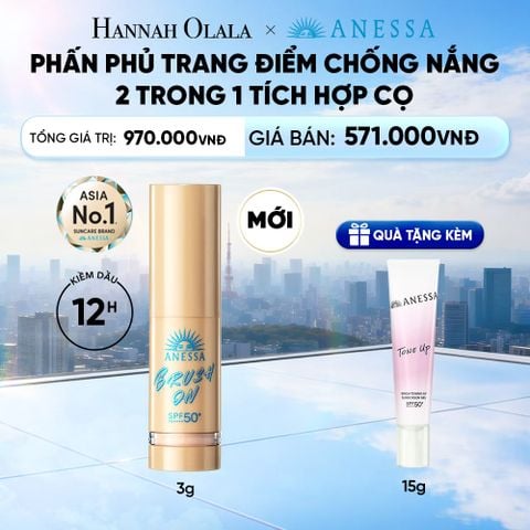  [MỚI] PHẤN PHỦ TRANG ĐIỂM CHỐNG NẮNG 2-TRONG-1 TÍCH HỢP CỌ̣ - DEAL 30 