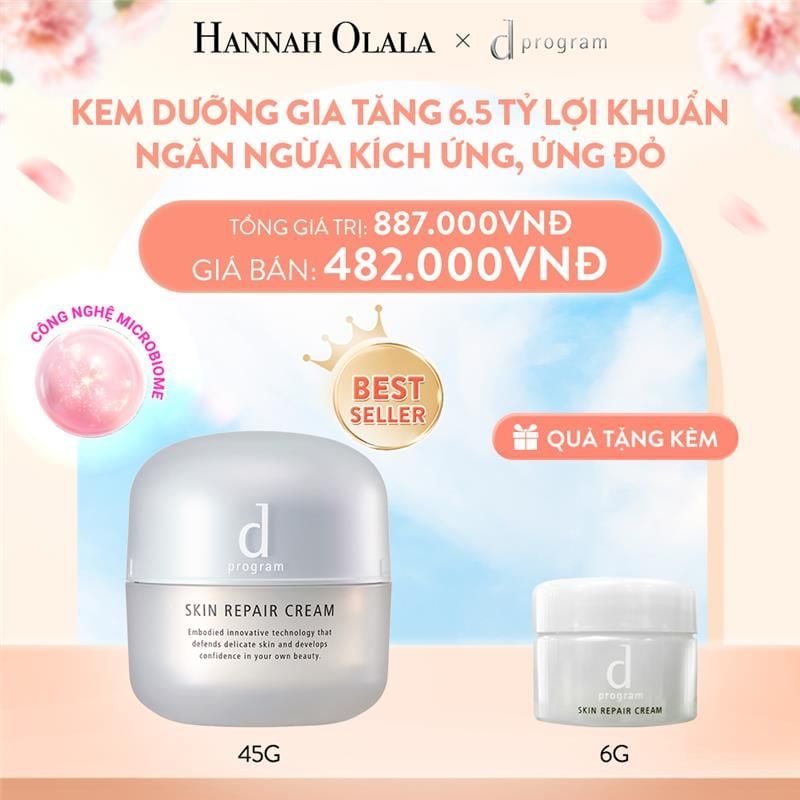  A2004_DEAL 1.1: KEM DƯỠNG ẨM VÀ PHỤC HỒI DA D PROGRAM SKIN REPAIR CREAM 45G 