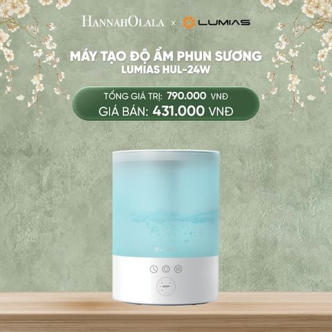  DEAL 32: MÁY TẠO ĐỘ ẨM PHUN SƯƠNG LUMIAS HUL-24W 
