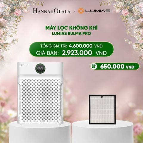  DEAL 33: MÁY LỌC KHÔNG KHÍ LUMIAS BULMA PRO 