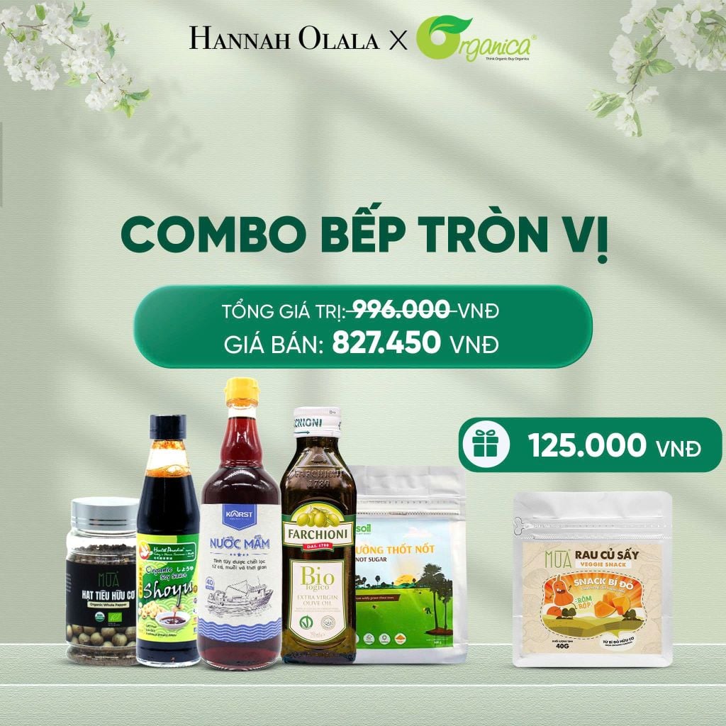  DEAL 34: COMBO BẾP TRÒN VỊ 