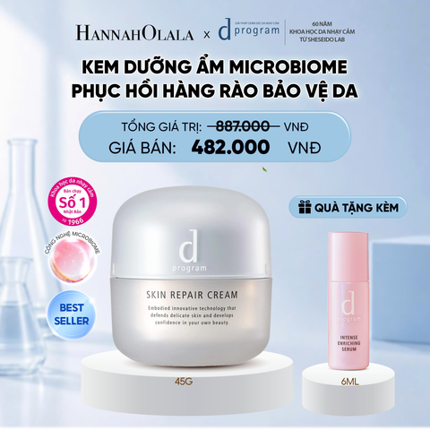  KEM DƯỠNG ẨM VÀ PHỤC HỒI DA D PROGRAM SKIN REPAIR CREAM 45G - DEAL 3 