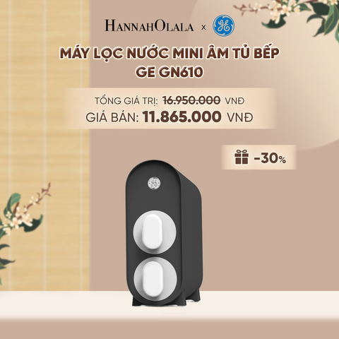  MÁY LỌC NƯỚC MINI ÂM TỦ BẾP GE GN610 - GIỮ 8 KHOÁNG TỰ NHIÊN - DEAL 3 - A2155 
