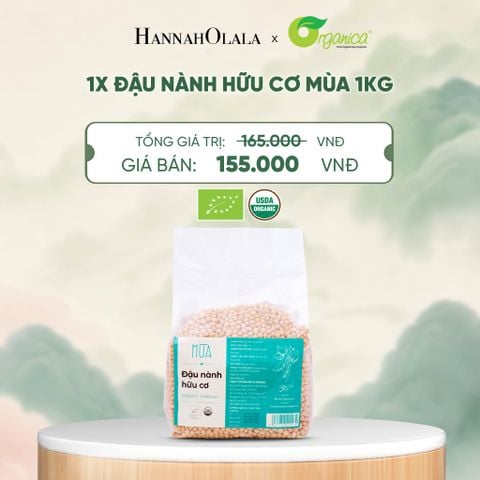  ĐẬU NÀNH HỮU CƠ MÙA 1KG - A1924 