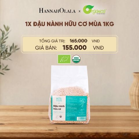  ĐẬU NÀNH HỮU CƠ MÙA 1KG - D293 