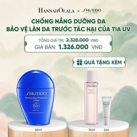  SỮA CHỐNG NẮNG DƯỠNG DA SHISEIDO GSC PERFECT SUN PROTECTOR LOTION SPF50+ 50ML BL - DEAL 03 - A1321 