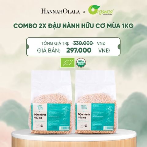  ĐẬU NÀNH HỮU CƠ MÙA 1KG - A1924 