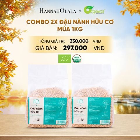  ĐẬU NÀNH HỮU CƠ MÙA 1KG - E7 