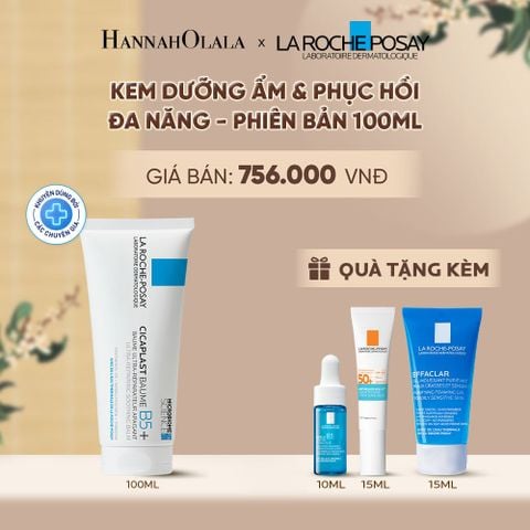  KEM DƯỠNG ẨM & PHỤC HỒI ĐA NĂNG LA ROCHE-POSAY CICAPLAST BAUME B5+ GIÚP PHỤC HỒI DA SAU 1 LẦN SỬ DỤNG - PHIÊN BẢN 100ML - A927 