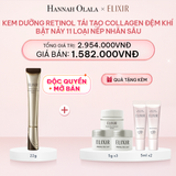  E118_DEAL 22: KEM DƯỠNG DA CẢI THIỆN 11 LOẠI NẾP NHĂN SÂU ELIXIR RETINOL POWER WRINKLE SMOOTHING CREAM 22G ( PHIÊN BẢN CẢI TIẾN MỚI) 
