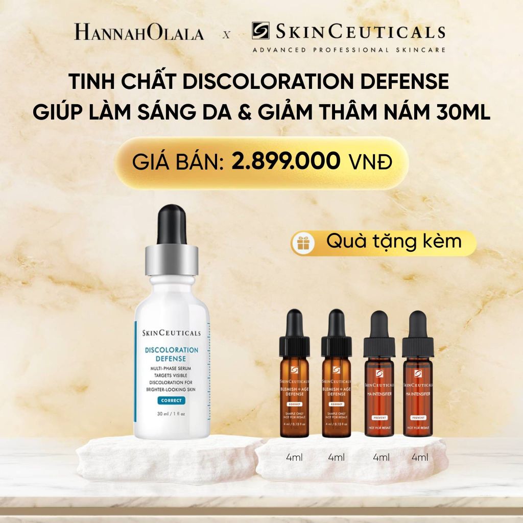  DEAL 3 TINH CHẤT DISCOLORATION DEFENSE GIÚP LÀM SÁNG DA & GIẢM THÂM NÁM 30ML 