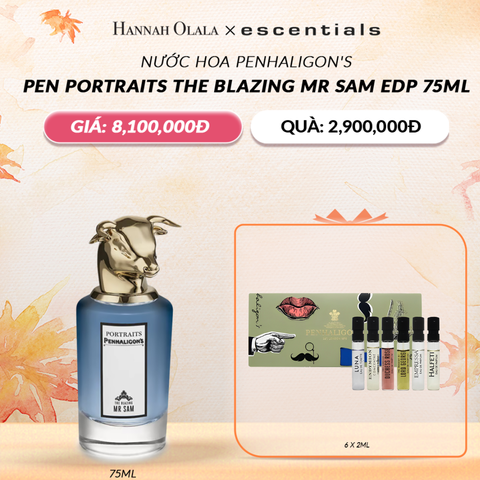  DEAL 3: NƯỚC HOA PENHALIGONS PEN PORTRAITS THE BLAZING MR SAM EDP 75ML 