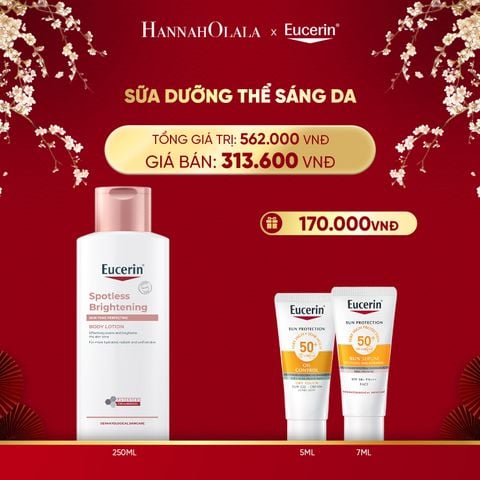  DEAL 03: SỮA DƯỠNG THỂ SÁNG DA EUCERIN SPOTLESS BRIGHTENING WITH THIAMIDOL BODY LOTION 250ML 