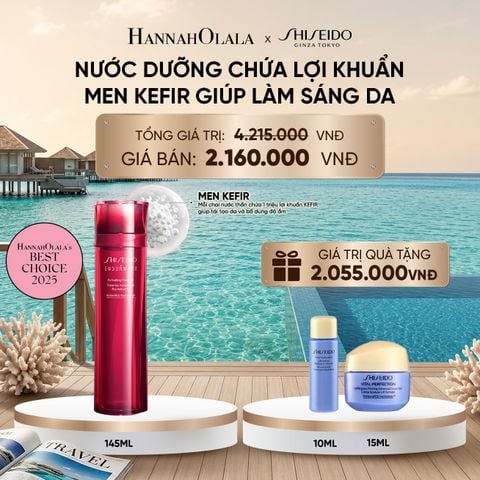  NƯỚC THẦN ĐỎ SHISEIDO EUDERMINE ACTIVATING ESSENCE 145ML - DEAL 3 