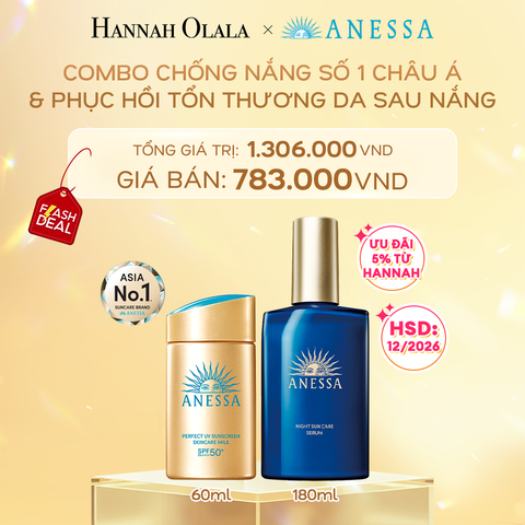  DEAL 3: COMBO NIGHT SERUM + GOLD MILK - HSD: 25/12/2026 