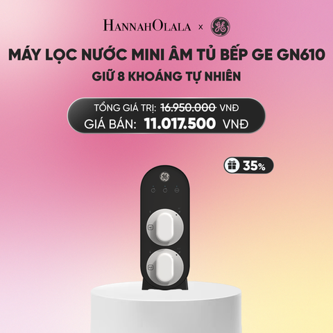  MÁY LỌC NƯỚC MINI ÂM TỦ BẾP GE GN610 - GIỮ 8 KHOÁNG TỰ NHIÊN - DEAL 3_A1507 