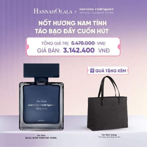  NƯỚC HOA NAM NARCISO RODRIGUEZ FOR HIM BLEU NOIR PARFUM 100ML - DEAL 3 - A1262 