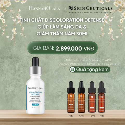  DEAL 3 TINH CHẤT DISCOLORATION DEFENSE GIÚP LÀM SÁNG DA & GIẢM THÂM NÁM 30ML 