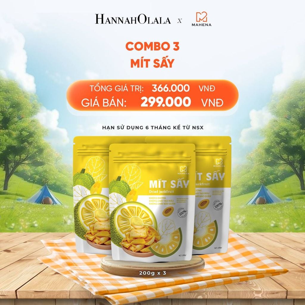 DEAL 3: COMBO 3 MÍT SẤY 200G 