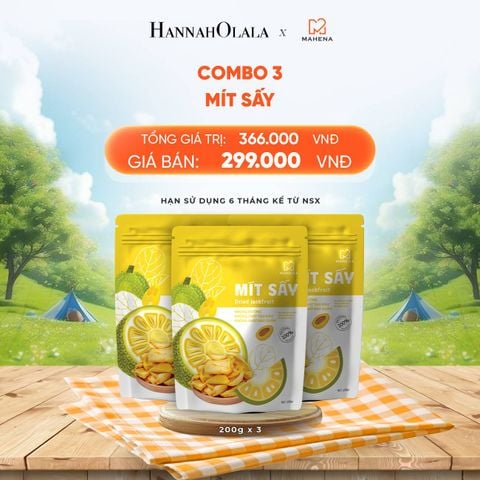  DEAL 3: COMBO 3 MÍT SẤY 200G 