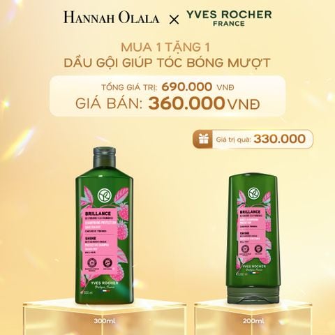  DEAL 3: MUA 1 TẶNG 1 DẦU GỘI GIÚP TÓC BÓNG MƯỢT
TẶNG DẦU XẢ 