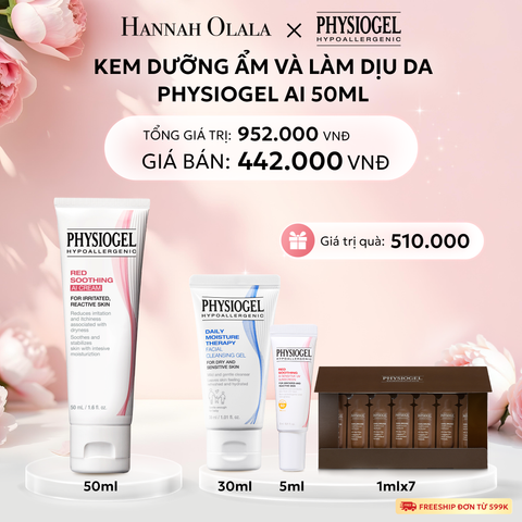  E857: DEAL 3: KEM DƯỠNG ẨM VÀ LÀM DỊU DA PHYSIOGEL AI 50ml 