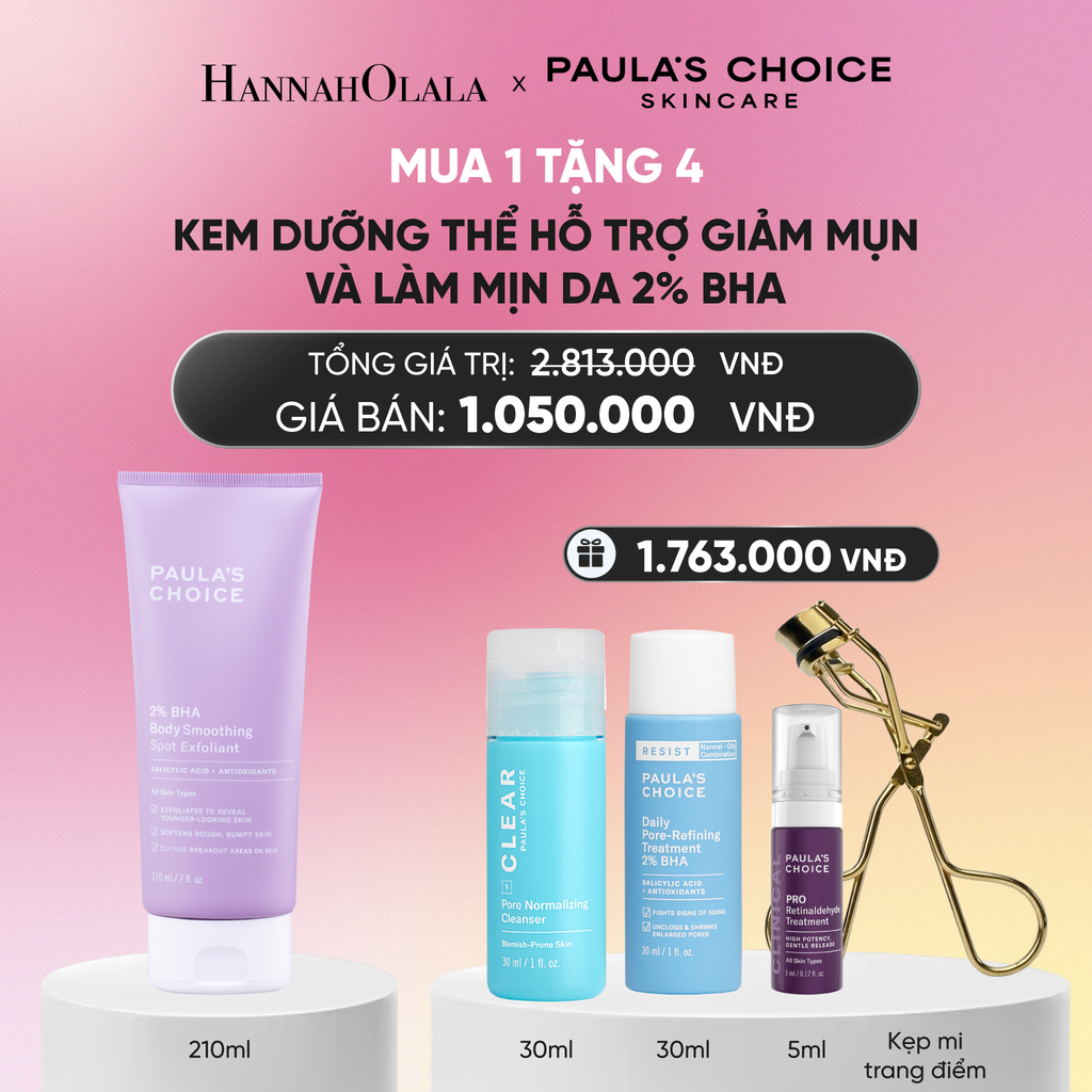  KEM DƯỠNG THỂ GIÚP LOẠI BỎ TẾ BÀO DA CHẾT VÀ MỀM MỊN DA 2% BHA 210ML - DEAL 3_A758 