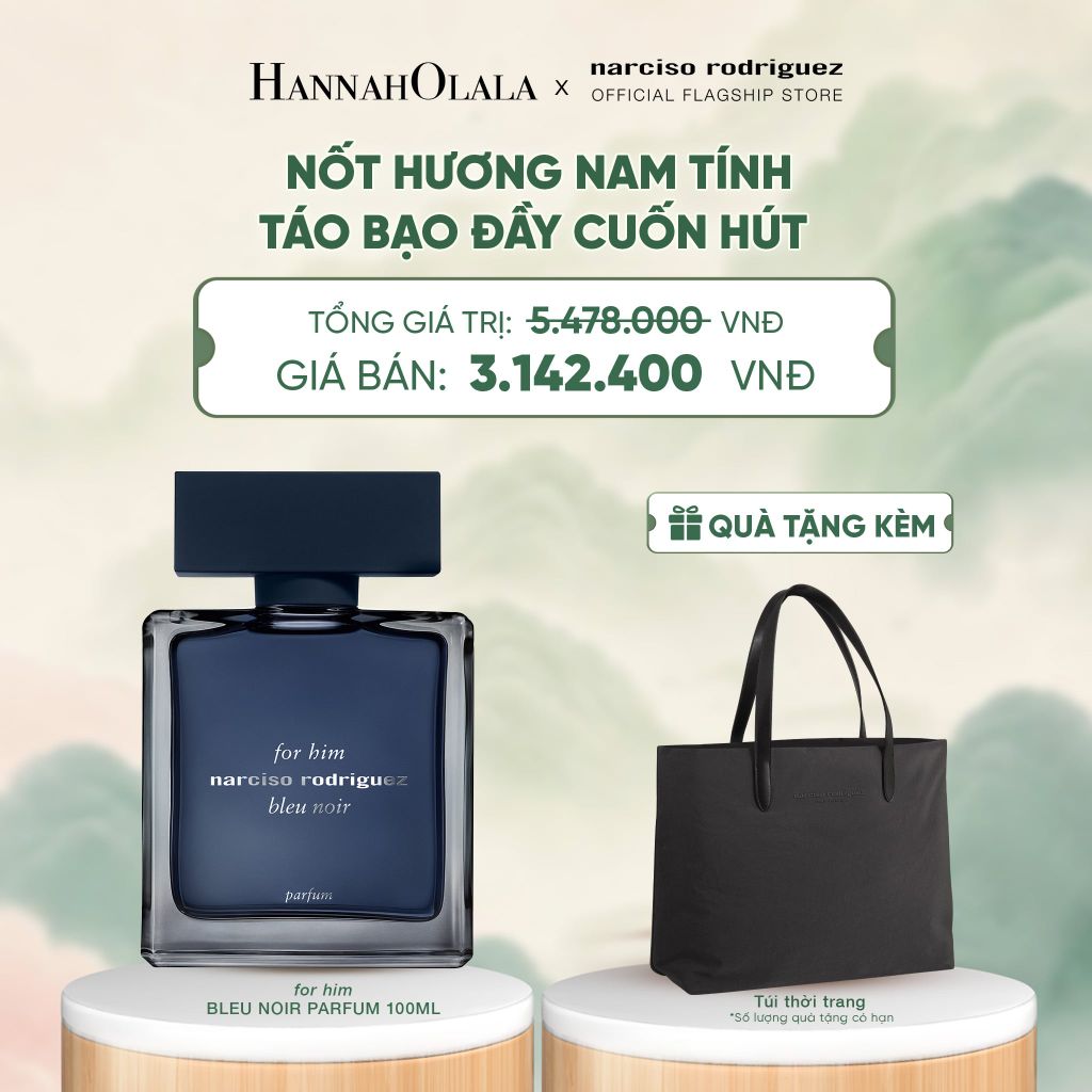  NƯỚC HOA NAM NARCISO RODRIGUEZ FOR HIM BLEU NOIR PARFUM 100ML - DEAL 3 - A1262 